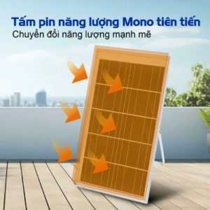 Đèn pha năng lượng mặt trời chống chói 200W KITAWA DP5200